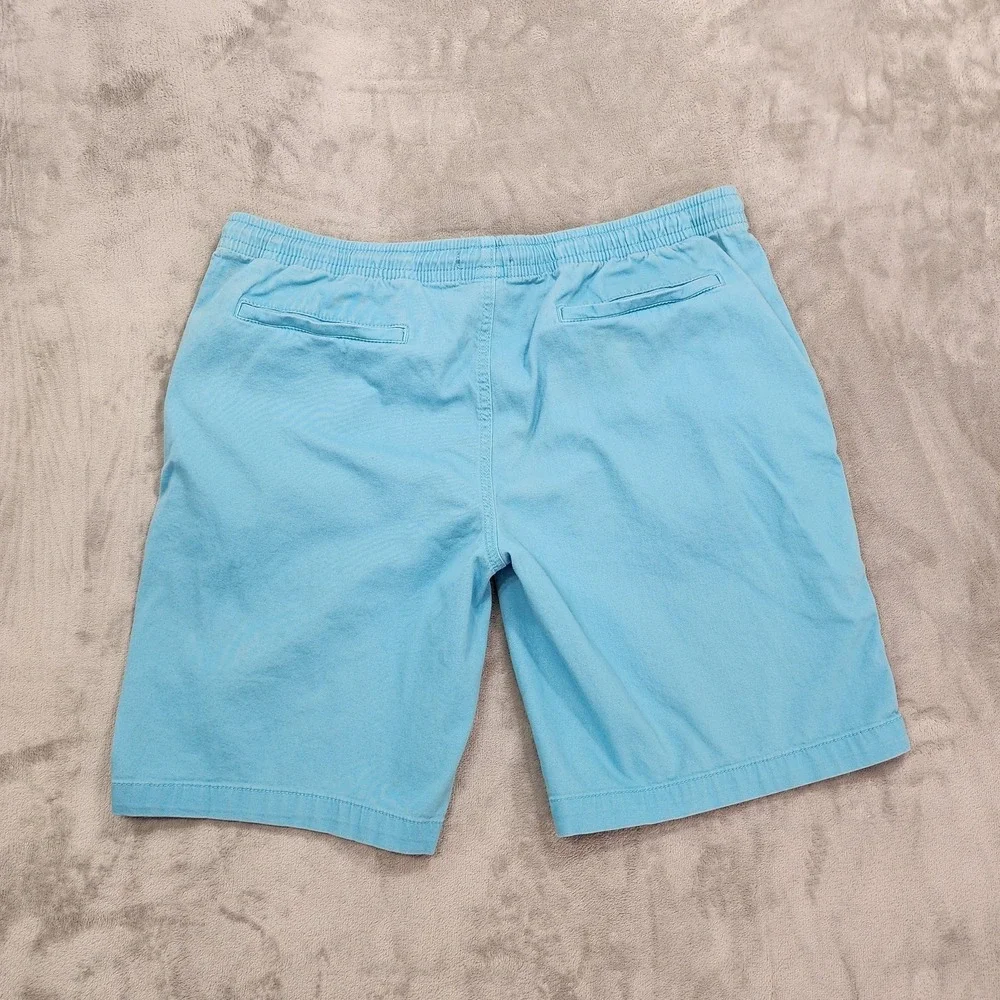 The Foundry Supply Co Shorts Young Mens XLT‎ Blue Chino Drawstring Casual Summer